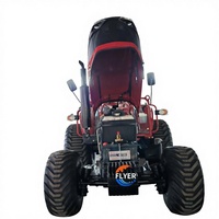 Tracteur à roues Coc Diesel 60 CV avec boîte de vitesses, pompe et moteur pour usage agricole