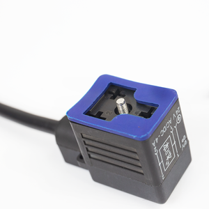 Электрический разъем питания DIN EN175301-803 3+PE для клапанов, кабельный разъем с напряжением 24 В постоянного тока для электромагнитных клапанов, витон - Product Image 5