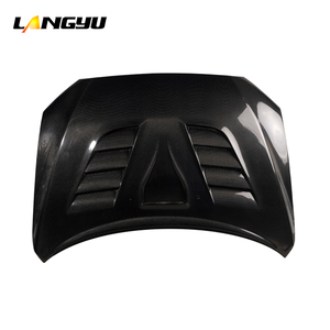 Accessoires automobiles Langyu Capot de moteur Capot de voiture en fibre de carbone Style <span class=keywords><strong>B</strong></span> Capot avant pour Mitsubishi EVO X Capots de moteur - Product Image 3