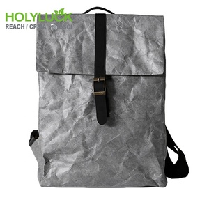 Null Verschmutzung Minimalist Wasch bare Kraft papiertüten Tyvek Umwelt freundlicher Verpackungs rucksack für die Reises chule - Product Image 1