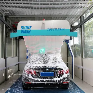 Customized Commercial Self Service Touch Less Car Washing Machine Systems Fully Automatic High Pressure Car Wash Equipment Set