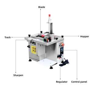 Rebanadora Eléctrica de Carne de Res y Cordero para <span class=keywords><strong>Kebab</strong></span> y Hot Pot, para Plantas de Manufactura, Tiendas de Alimentos, Cortadora de Carne Comercial, Máquina de Cortar Carne - Product Image 4