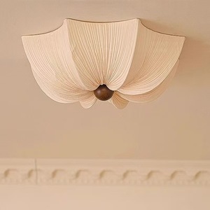 Luminaire suspendu Aldwin <span class=keywords><strong>en</strong></span> <span class=keywords><strong>tissu</strong></span> <span class=keywords><strong>pour</strong></span> plafond, style minimaliste moderne Wabi Sabi, <span class=keywords><strong>pour</strong></span> salon, <span class=keywords><strong>chambre</strong></span> à coucher, restaurant - Product Image 5