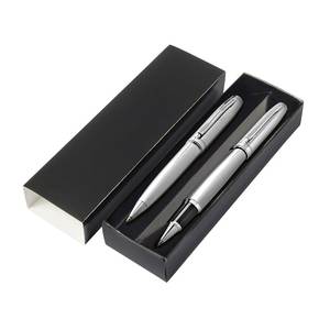 Boîte en carton noir pour le rangement des stylos avec couvercle, conteneur pour supports papier - Product Image 2