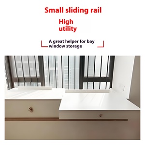 Glissières de tiroir modernes robustes invisibles <span class=keywords><strong>pour</strong></span> <span class=keywords><strong>baie</strong></span> vitrée, rail coulissant silencieux <span class=keywords><strong>pour</strong></span> bureau, extensible <span class=keywords><strong>pour</strong></span> cuisine et extérieur - Product Image 3