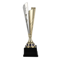 2023 trophée d'honneur en métal de haute qualité faisant le trophée en métal d'or et d'argent et les cadeaux de base en plastique
