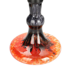 Ensemble de narguilé allemand <span class=keywords><strong>Amy</strong></span> <span class=keywords><strong>Deluxe</strong></span> saveur givrée et base en verre de couleur avec composants en aluminium pour fumer Shisha - Product Image 6