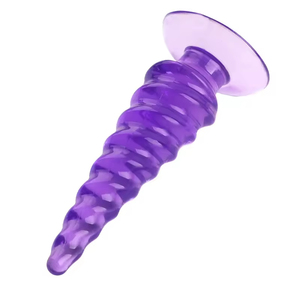 Heetverkopende anale masturbatie-apparaat, spiraalvormige grote anale expander plug, ijsjes-geïnspireerd seksspeeltje voor mannen en vrouwen - Product Image 5