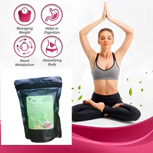 14-Day Detox and Fit Tea Slimming and Flat Tummy Low-Fat and Decaffeinated Enriched with Vitamins for Adults