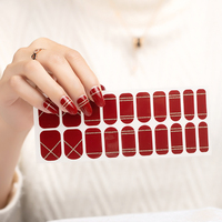 Feuilles de vernis à ongles, pièces, fournitures d'art pour les ongles, avec impression de Logo en feuille d'aluminium, strass 3D, prix d'usine