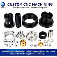 Boîtiers métalliques de précision en aluminium pour caméras, pièces usinées CNC pour la détection de mouvement automatisée et les coques de caméras de vision industrielle