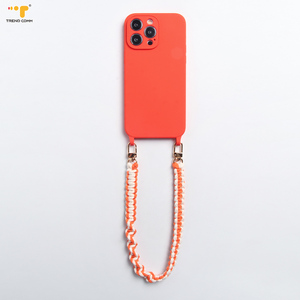 カスタムコットンメタルチェーンスマホストラップ（白ロゴ入り、低MOQ、ユニバーサル携帯電話アクセサリーストラップ、2026年モデル） - Product Image 6