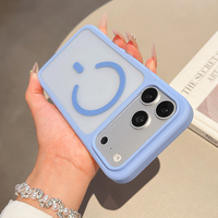 Étui de téléphone magnétique mat en PC de qualité supérieure de 2,0 mm avec TPU pour iPhone 18 Pro Max