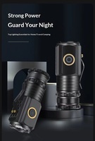 Lampe torche LED mini Warstar R300 1000LM haute puissance en alliage d'aluminium, faisceau spot, 800-900M, CRI80, étanche, rechargeable par USB