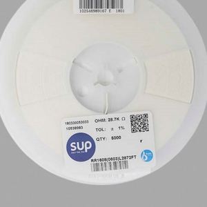 Factory Direct RR1608 0603L2872FT 0603 1608 Resistors Chip Resistors SMD Resistors 28.7Kohm 1% 1/10W Thick Film Resistor - Product Image 1