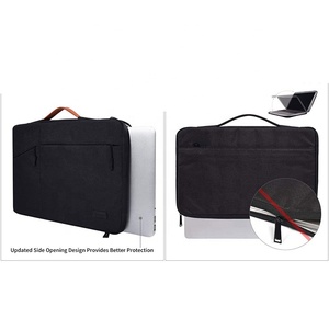 Étanche Sac D'ordinateur Portable <span class=keywords><strong>Noir</strong></span> Porte-Documents Hommes Sac Fourre-Tout Ordinateur <span class=keywords><strong>Pochette</strong></span> Sac À Dos Pour Dames - Product Image 5