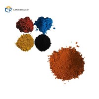 Colorant et pigments orange poudre d'oxyde de fer