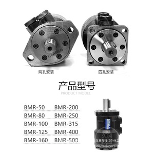 มอเตอร์ไฮดรอลิก BMR รุ่น BMR 50 80 100 160 200 มอเตอร์ไซโคลอไดล์ความเร็วต่ำแรงบิดสูงสำหรับประกอบแม่พิมพ์ - Product Image 3