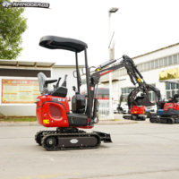 Accessoires pour mini-excavatrice à grappin, roue d'excavatrice, excavatrice compacte, mini-pelle chinoise