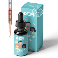 Complément alimentaire liquide oral détoxifiant à base de plantes pour enfants OEM/ODM pour le nettoyage intestinal et la santé gastro-intestinale des enfants