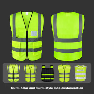 Giubbotto di sicurezza SONICE protezione <span class=keywords><strong>Hi-Vis</strong></span> personalizzato giubbotto di sicurezza riflettente abbigliamento per operai giubbotti di sicurezza con logo personalizzato - Product Image 4