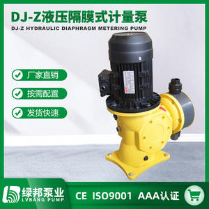 DJ-Z Hydraulic Diaphragm Metering Pump Acid Alkali Resistant Corrosion Resistant Mechanical Diaphragm <b>Water</b> <b>Treatment</b> <b>Machinery</b> - Product Image 4
