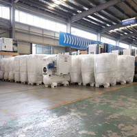 Compresor de Aire de Tornillo Silencioso OEM de 7.5kW 10HP 220V Monofásico Tipo Portátil