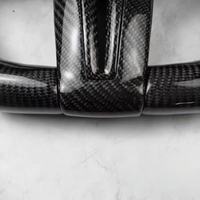 Volant en fibre de carbone pour BMW F10 F20 M3X1 X5 X6 X4 F30 F32 F33 F34 F35 X3 F25 F36 F80 F2 F22 F23 E90 Cuir Blanc
