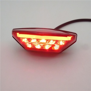 Accesorios para Motos, Luz Trasera LED para Motocicleta, Luz de Freno y de Posición Combinadas, Luz Trasera de Freno para Bicicleta Eléctrica, 3 Cables - Product Image 5