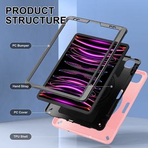 Housse pour <span class=keywords><strong>apple</strong></span> <span class=keywords><strong>ipad</strong></span> Pro 12.9 <span class=keywords><strong>4ème</strong></span>/5ème <span class=keywords><strong>génération</strong></span> étui pour tablette housse pour <span class=keywords><strong>ipad</strong></span> 12.9 "étui universel antichoc pour tablette - Product Image 2