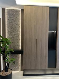 ตู้เสื้อผ้าไม้สั่งทำทันสมัย ระบบตู้เสื้อผ้าแบบกำหนดเอง ออกแบบฟรี เฟอร์นิเจอร์ห้องนอน ตู้เก็บของสำหรับเสื้อผ้า - Product Image 3