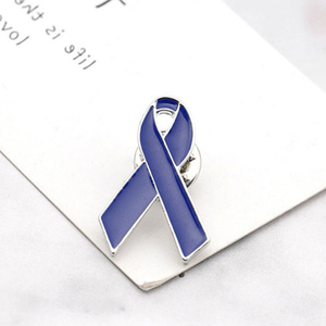 Nhận Thức ung thư vú Màu Hồng Đỏ Tím Xanh Xanh xanh đen vàng trắng ruy băng <span class=keywords><strong>Pin</strong></span> trâm cài Huy hiệu <span class=keywords><strong>pin</strong></span> ve áo - Product Image 5