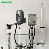 Réacteur photochimique, agitateur, verre de polymérisation, laboratoire, verre, 100l