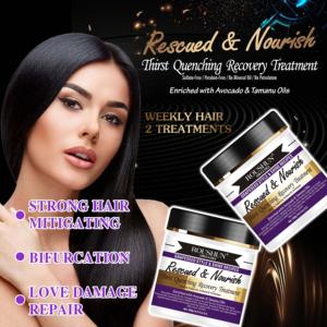 Tratamiento Reparador y Antiséptico para Cabello Seco con Semillas de Uva ROUSHUN 500g - Product Image 2