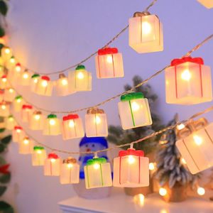 2025 LED ánh sáng chuỗi giáng sinh trang trí cây cô gái mới trái tim đèn lồng thiết kế không thấm nước đêm bầu không khí Sao cửa sổ Hộp quà tặng - Product Image 6