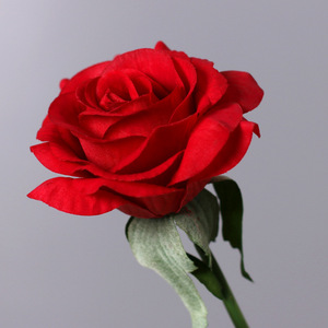 Disegno popolare singolo stelo in lattice <span class=keywords><strong>arcobaleno</strong></span> rose decorazione della casa rosa <span class=keywords><strong>fiori</strong></span> artificiali - Product Image 4