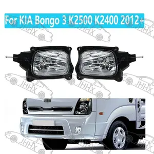 Xe Phía Trước Bội Thu Sương Mù Ánh Sáng Đèn Lái Xe Cho Kia Bongo 3 K2500 K2400 2012 -2017 Phía Trước Sương Mù Ánh Sáng Máy Chiếu Đèn Sương Mù Cho Xe