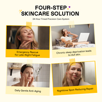 Sérum Coréen Anti-Âge et Éclaircissant à Marque Blanche avec Collagène NAD, Peptides, Bakuchiol, Rétinol, Acide Kojique et Vitamine C pour les Taches Brunes