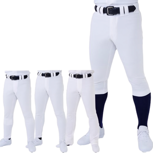 OEM Custom Plain Professional <b>Fat</b> Man Baseball Jersey Jogging <b>Pants</b> Team Workout Baseball <b>Pants</b> - Product Image 2