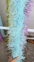 5 plis plume d'autruche Boa 2Yard 33 Stock couleurs moelleux pour carnaval Costume robe couture fête en vrac en gros