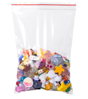 Lots de 100 Pièces Aléatoires en Vrac, Animaux de Dessin Animé pour Enfants, Petites Figurines Jouets, Bombes de Bain Miniatures, Sculpture d'Art pour Micro-Paysage