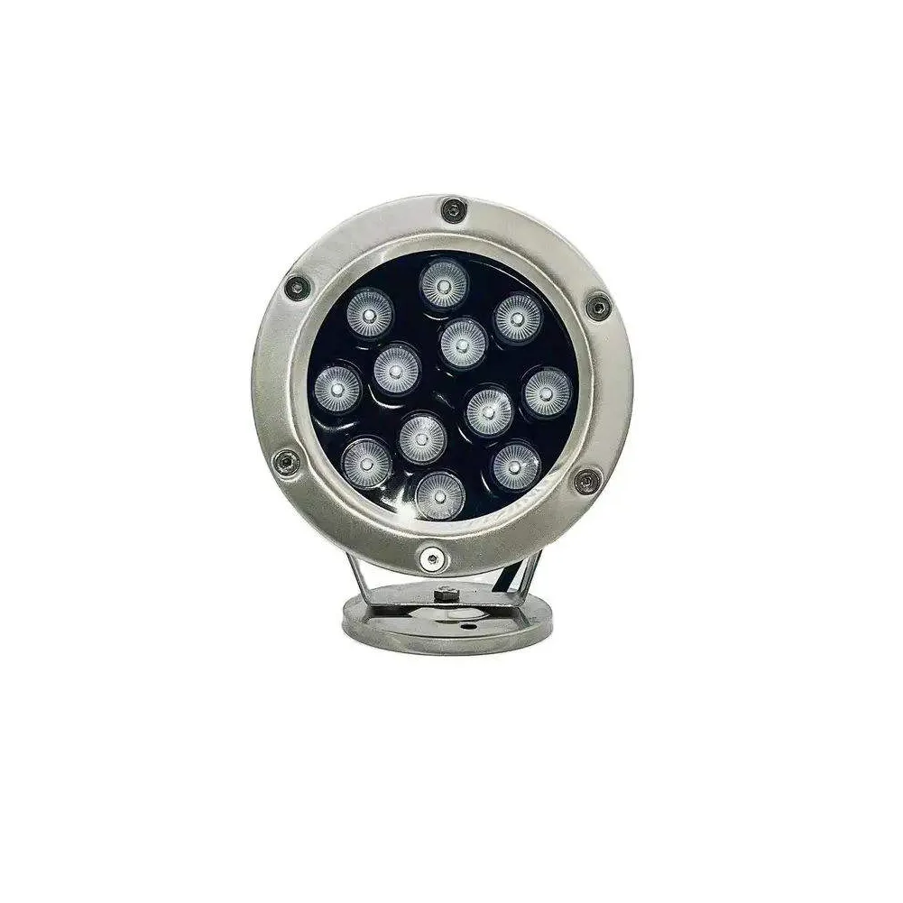 Remote Warm Flexible Pool Lights Hot Sale IP68 Waterproof Stainless Steel RGB Color Change Underwater Led Lamp