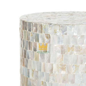 Mesa de Centro Moderna con Incrustaciones de Nácar, Diseño OEM, Personalizable, Hecha a Mano, Decoración para Sala de Estar, Mueble Multifuncional - Product Image 4