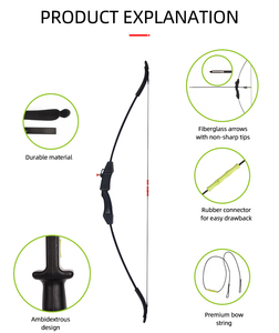 Arco <span class=keywords><strong>E</strong></span> Flecha giocattolo per bambini Arco per bambini pratica gioco tiro con l'arco giocattolo archi - Product Image 6