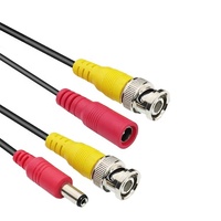 Cable de Audio y Video para Vigilancia DVR 4K de 15M/18M/20M con Conector Coaxial BNC, Alimentación y Accesorios de Cable RCA DC