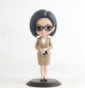 Statuetta in PVC Personalizzata di Ragazza da Spiaggia, Figurina Cartoon Intelligente con Cappello per Regali Promozionali, Produzione Cinese - Product Image 6