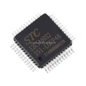 ไมโครโปรเซสเซอร์ไมโครคอนโทรลเลอร์ชิป STC12C5A60S2-35I-LQFP48 1T 8051 - Product Image 1