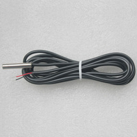Sensor NTC Analógico de 100k con Montaje para Soldadura, Precisión del 1%, Conectores XH/YH/VH, Cables de PVC/Silicona/TPE