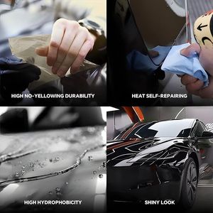 Película Protectora de Pintura PPF Brillante de TPU, Autoregenerable, Resistente a los Rayos UV y a los Arañazos, Fácil de Instalar en Todos los Autos - Product Image 5