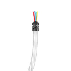 Tuyau ondulé <span class=keywords><strong>flexible</strong></span> avec diamètre intérieur de 17mm, matériel de 70 PA, AD21.2, diamètre de sortie de 21.2mm - Product Image 5